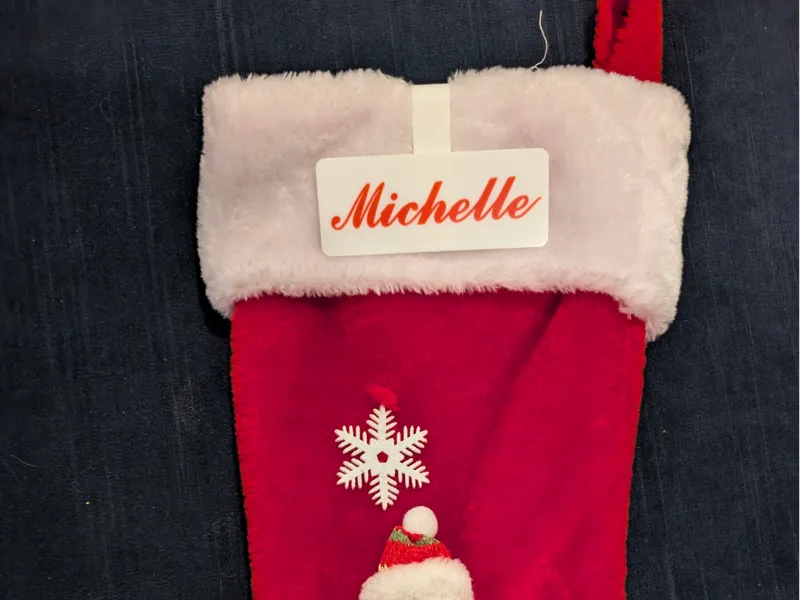 Christmas Stocking Tag