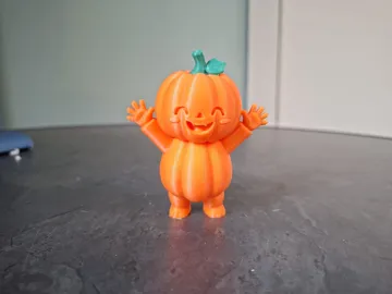 Adorno temático: Happy Pumpkin Pal – Cute Halloween Decoration — vista de referencia 5