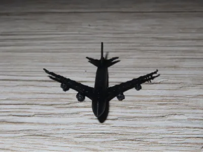 Mini Boeing 747 airplane