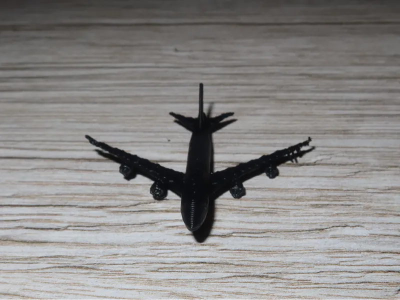 Mini Boeing 747 airplane
