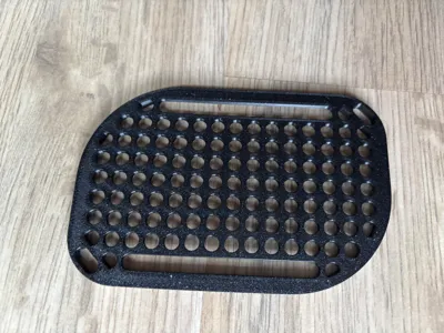 Protective grille for the air filter, air filter grille
