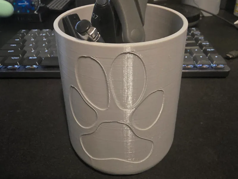 Pencil Organizer - Dog Paw