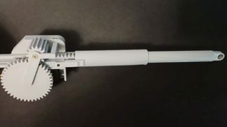 Linear actuator (v2) with MG996R servo (180°)