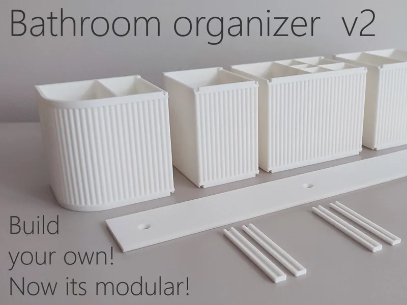 Bathroom organizer v2