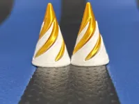 0.2mm layer, 2 walls, 15% infill 2 plates (multi color)