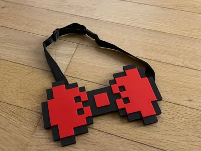 pixel bow tie 