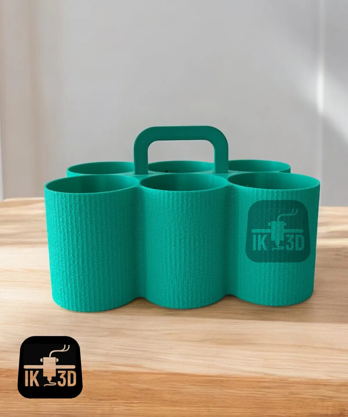Pencil Holder Organizer With 6 Compartments view 3