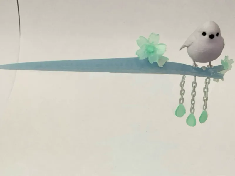 shimaenaga blossom hair stick