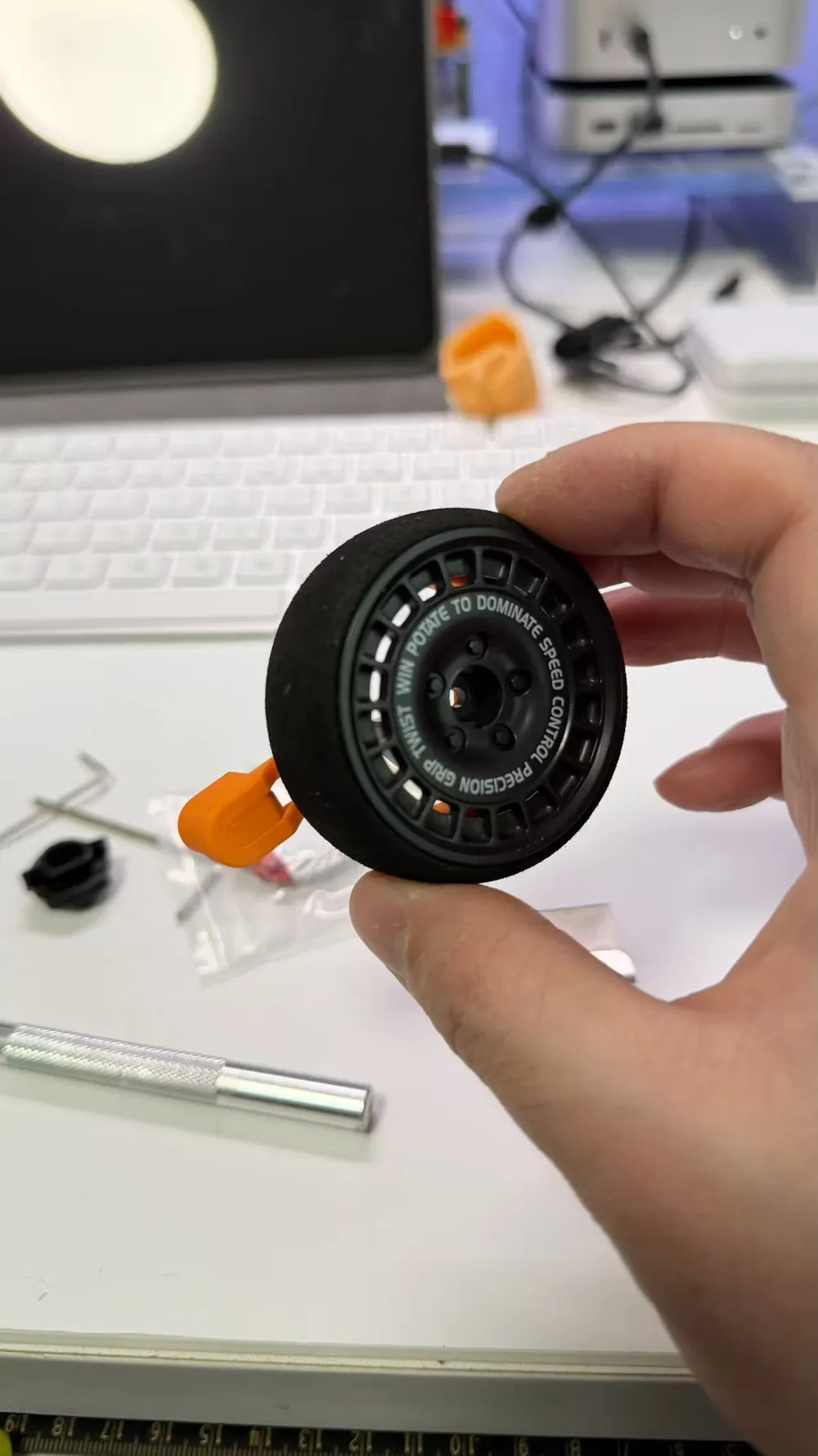 Sanshi S10 One-Handed Dial - Free 3D Print Model - MakerWorld