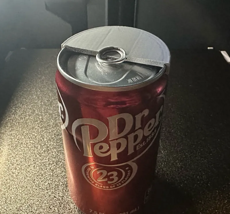 Soda can lid