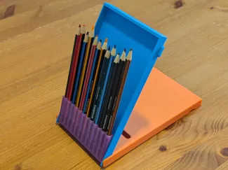 Pencil Case/Display - for 12 pencils