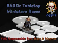 Some Bases for 5x2mm Magnets 0.08mm layer