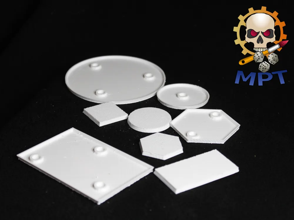Parametric Miniature Bases - Free 3D Print Model - MakerWorld