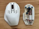 Ергономична безжична мишка с отделение за USB-C адаптер