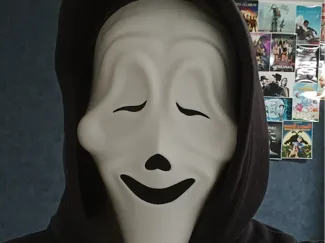 ghost face smooky mask