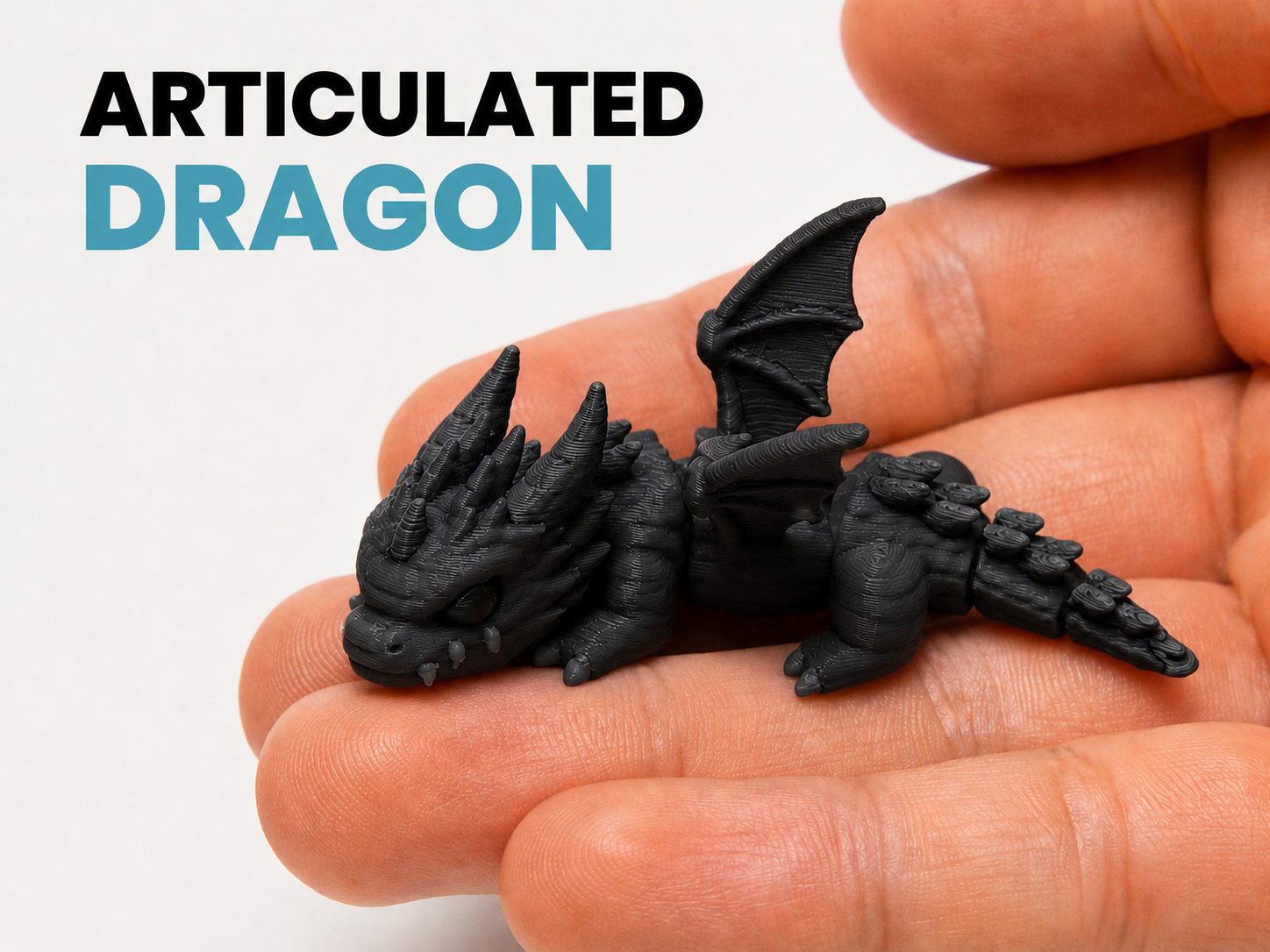 Miniatura 1 do modelo 3D Articulated Dragon 龙