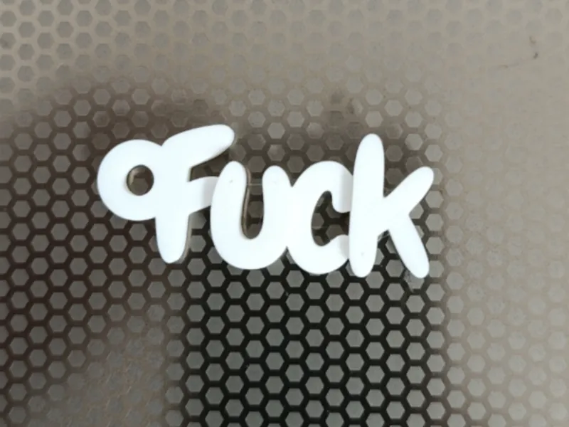 Porte-clés Fuck