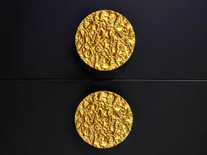 Premium "Crushed Gold" Furniture drawer handle