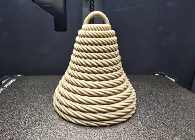 Rope christmas bell