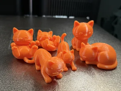 Assorted Cats – Collection of 3D Cat Models by vaseMakerWorld: Download ...