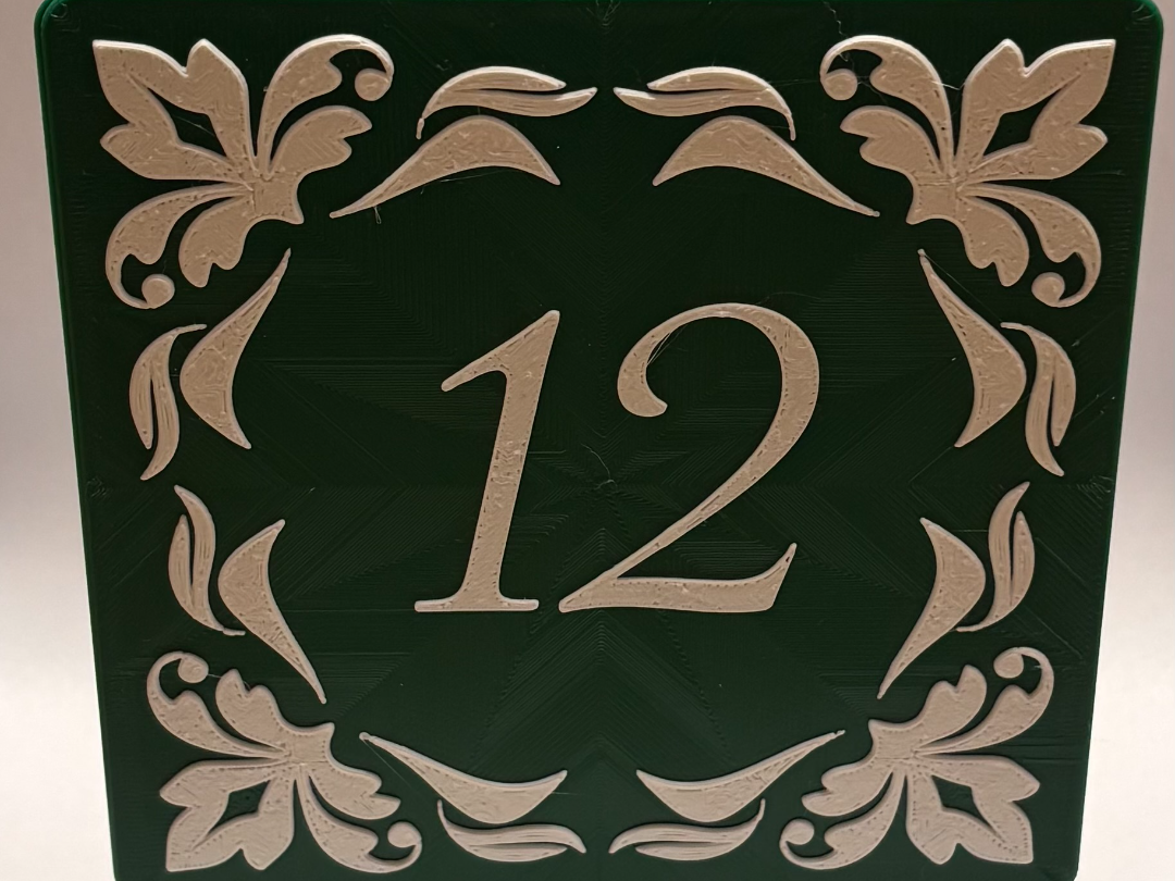 Table Numbers Customisable Design 3