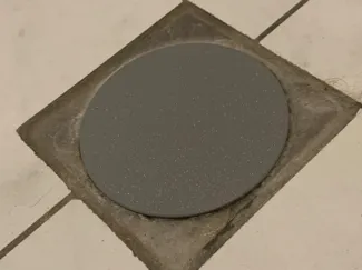 Geurafscherming voor (honden)douche