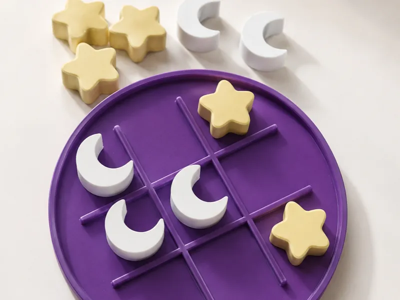 Moon & Stars Tic-Tac-Toe