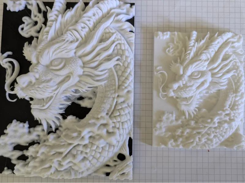 Dragon relief