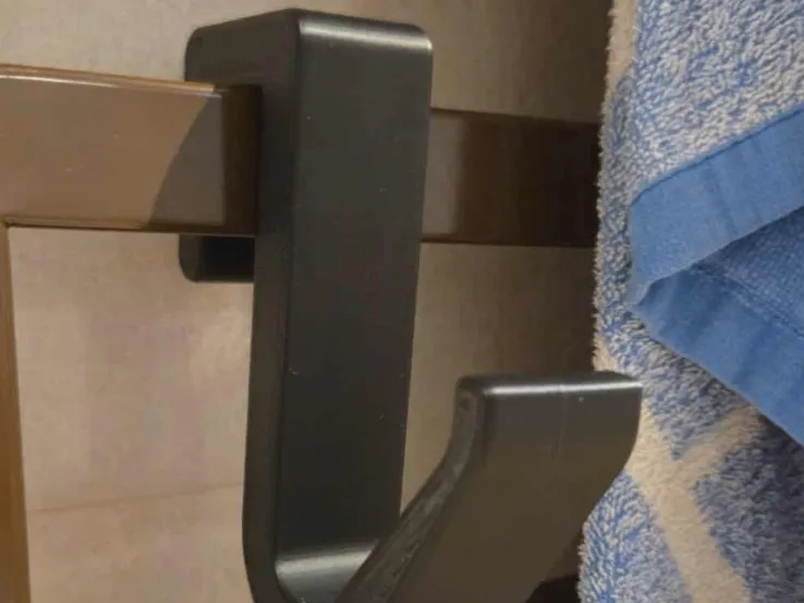 Square-Bar Radiator Hook - Towel Holder