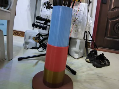 Circular quiver, arrow case (holds 50+ arrows)