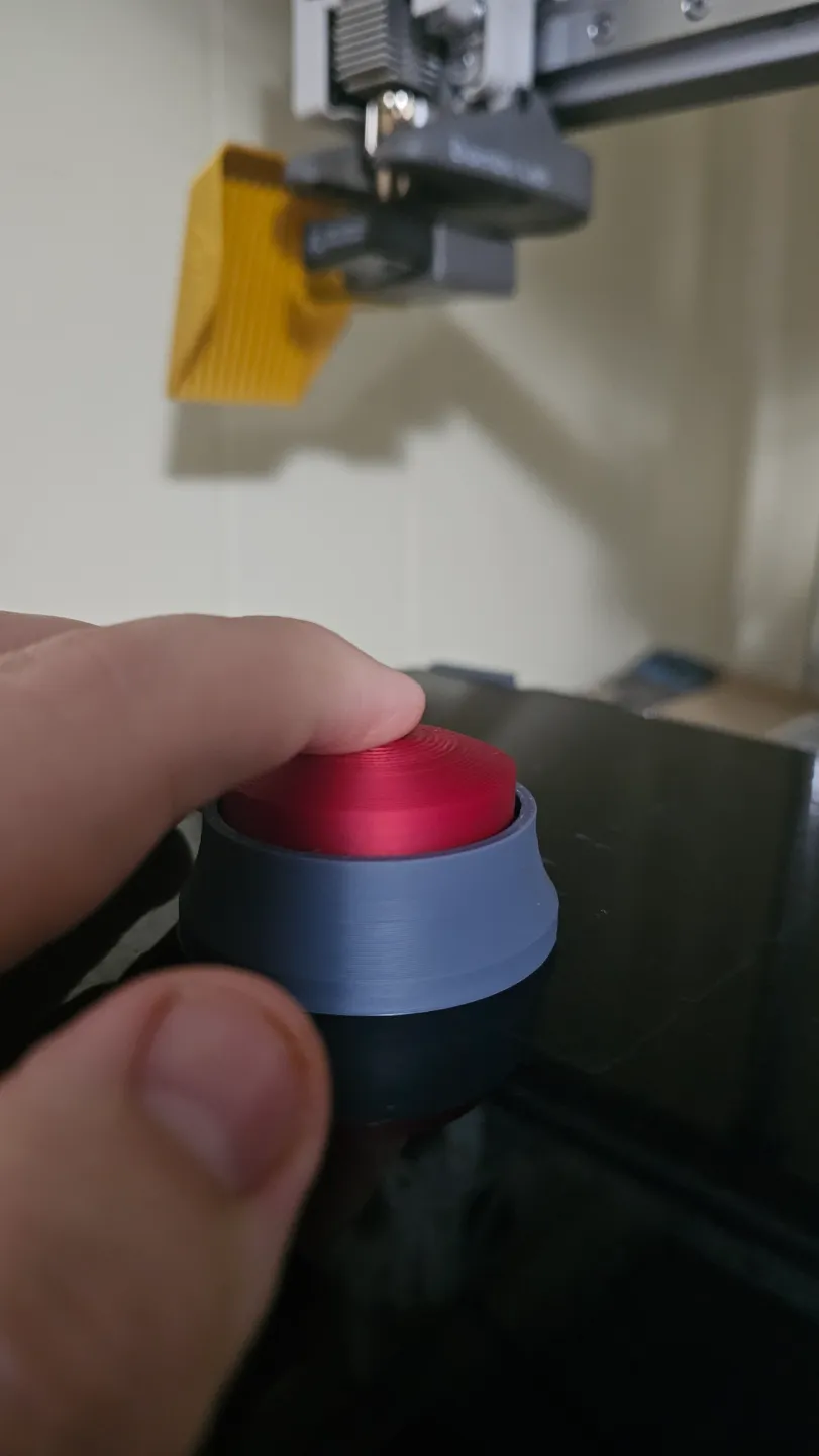 Red Button Key Small red button keyboard switch Fidget by Yogimakes - MakerWorld