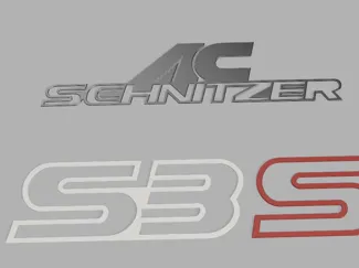 BMW E36 AC Schnitzer S3S M50 Embleme