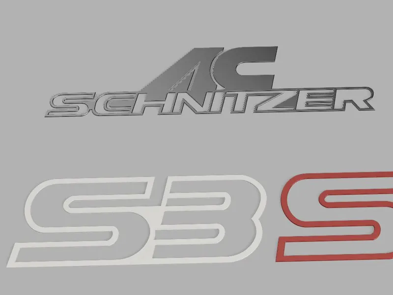 BMW E36 AC Schnitzer S3S M50 Embleme