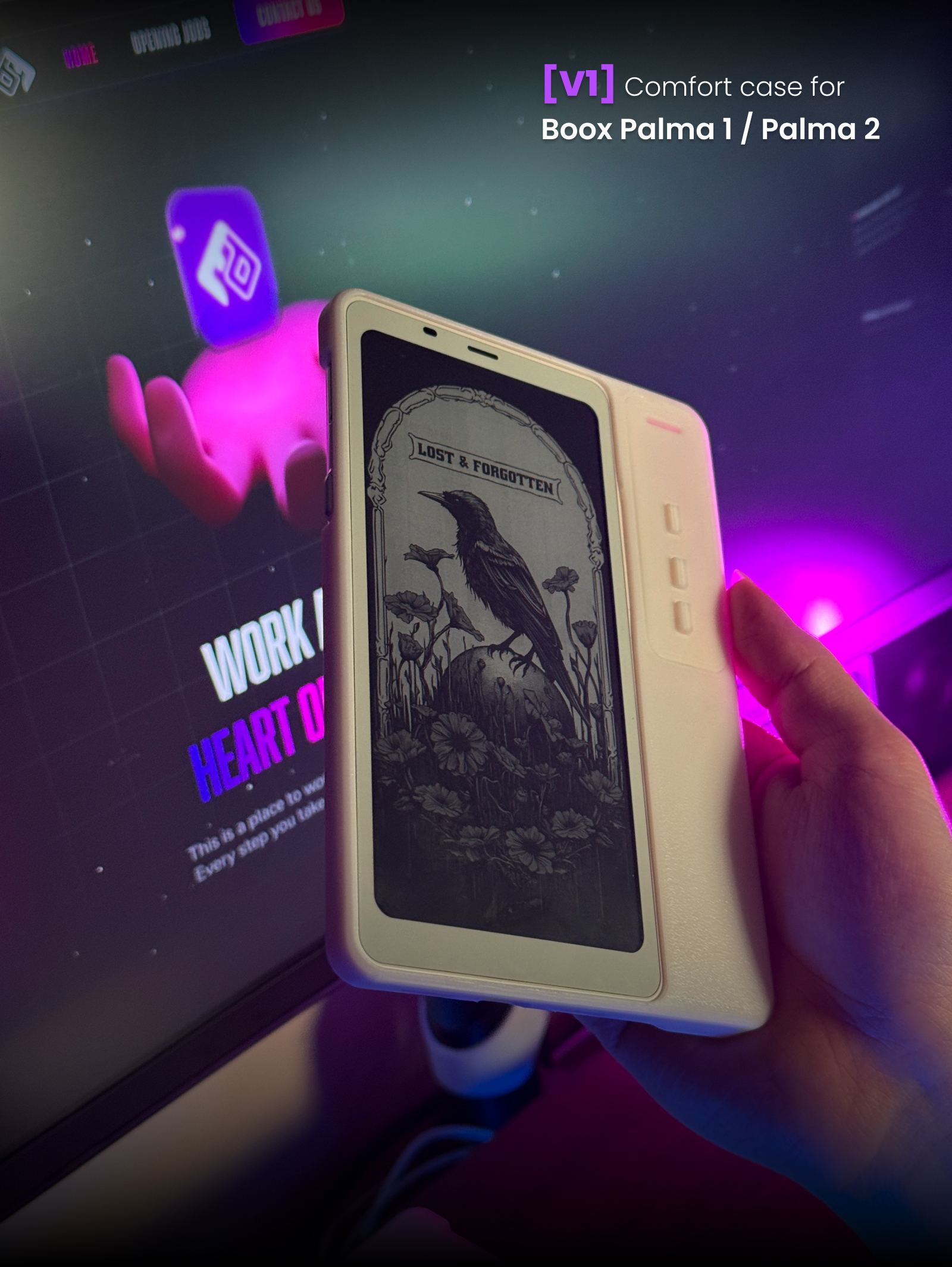 wekind - Boox Palma Case - Free 3D Print Model - MakerWorld