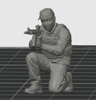 Miniatura 4 do modelo 3D Tactical Unit 3D