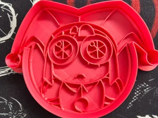 Pomni cutter and stamp