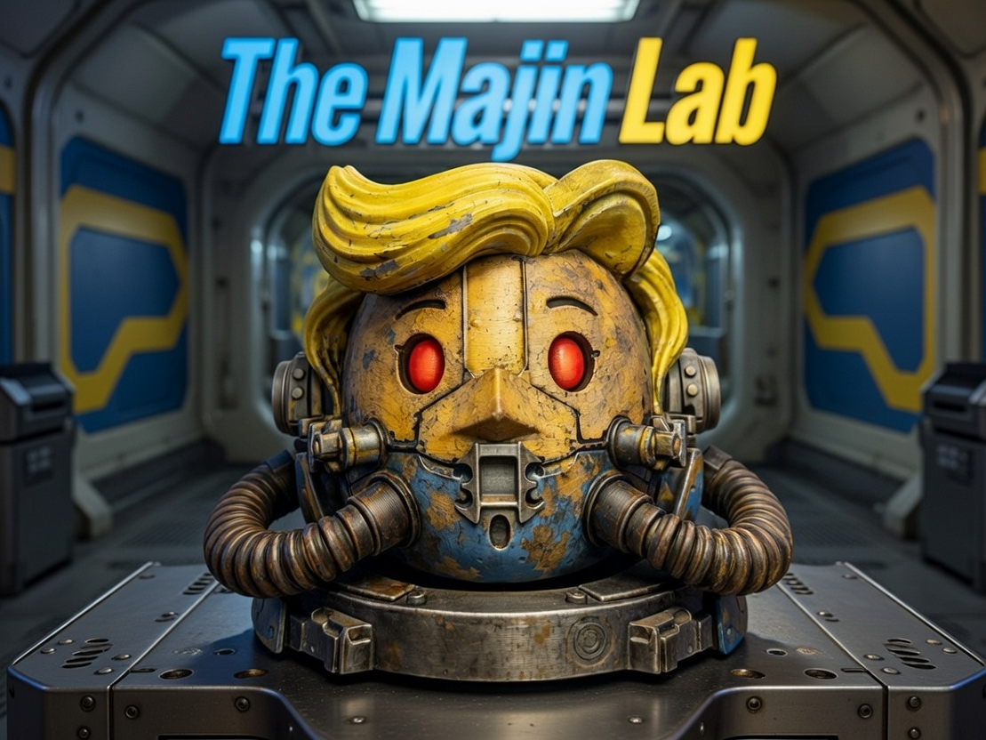 Fallout 76 – Vault Boy Power Armor Helmet Bust