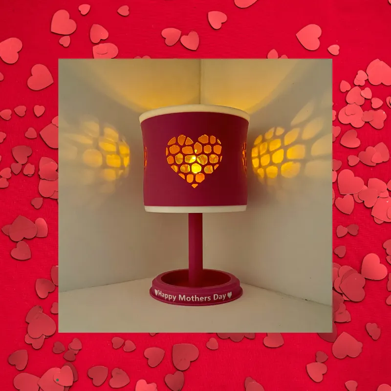Mother's Day Mini LED Tealight Lamp