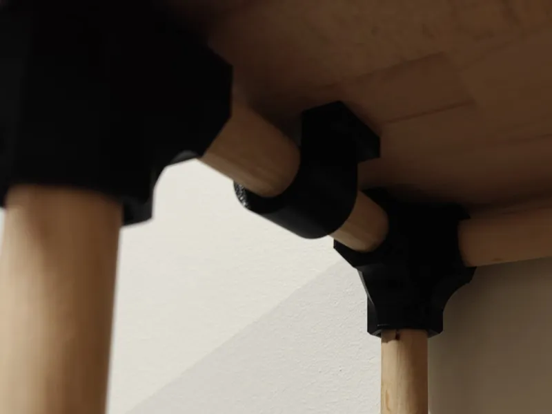 Filament_rack_broomstick Board 1 point connector 