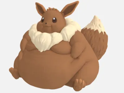 Fat Eevee Pokemon
