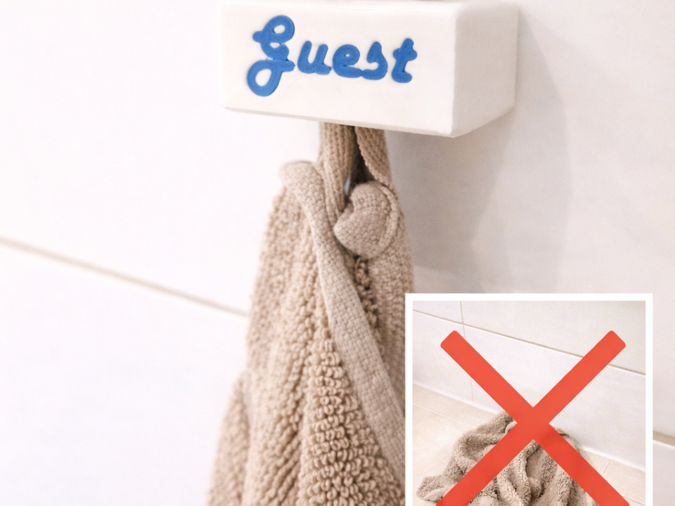 Kid-Proof Towel Lock – Keeps Towels Up