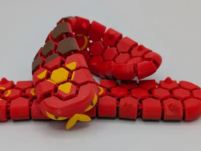 Articulated/Fidget Pokemon Sizzlepede/Thermopod