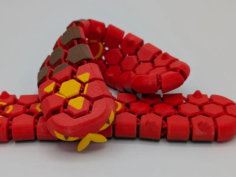 Articulated/Fidget Pokemon Sizzlepede/Thermopod