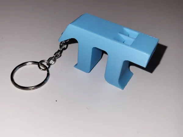 Sifflet porte-clés symbole Pi