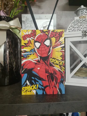 Cuadro decorativo en 3D: Spiderman Comic Book Hueforge — vista de referencia 4