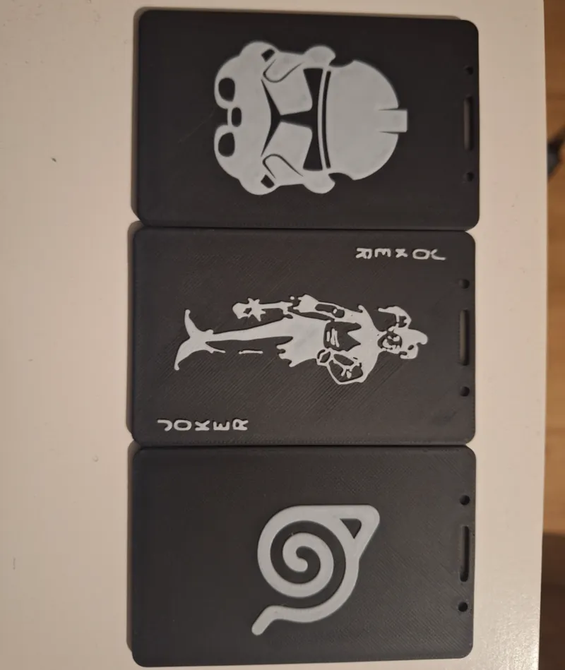 ID Card holder Stormtrooper, Joker and Naruto