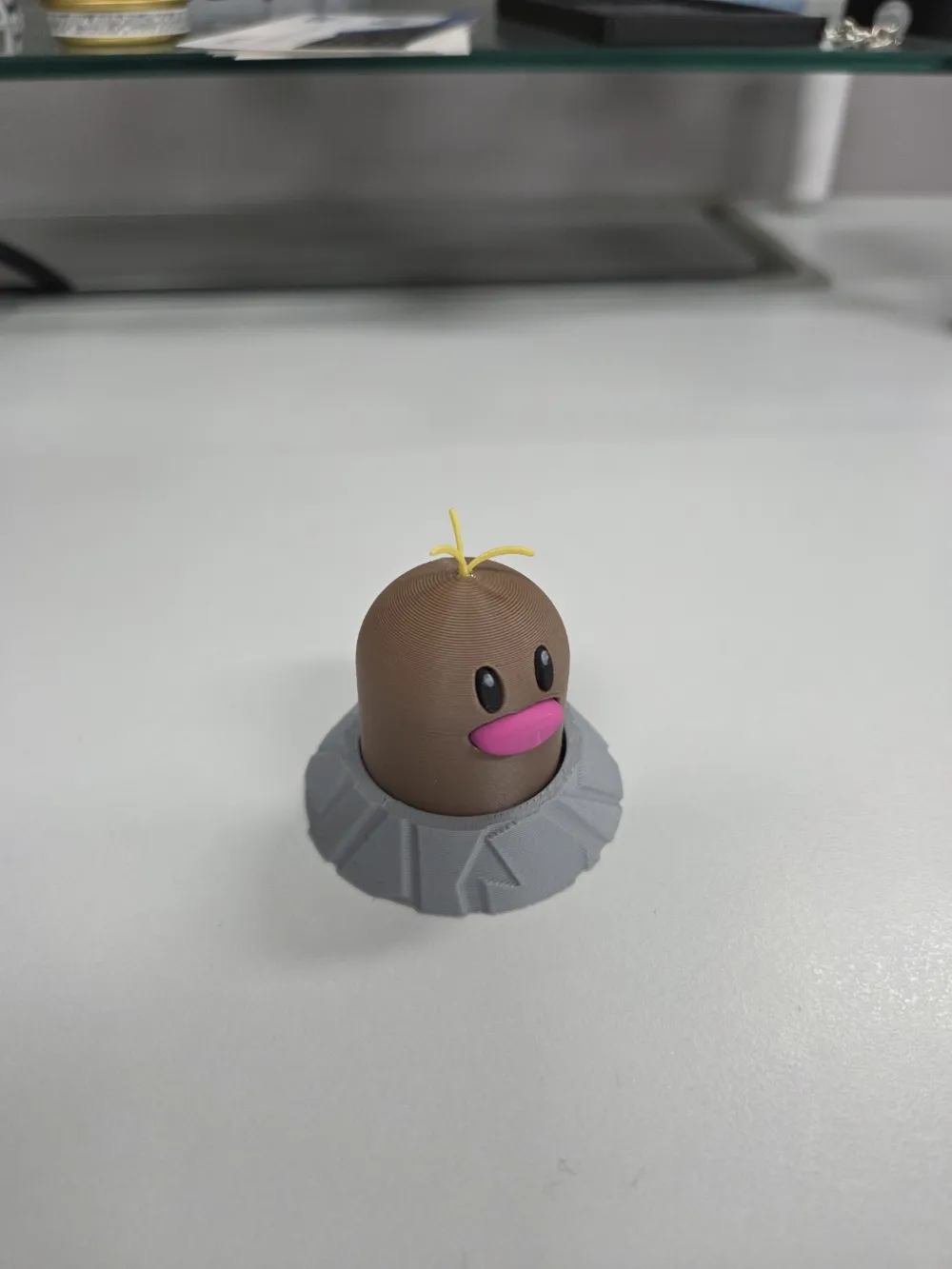 Alolan Diglett Fidget Switch Clicker - Free 3D Print Model - MakerWorld