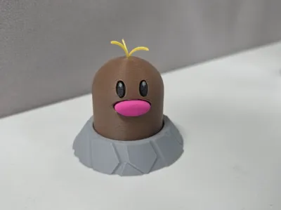 Alolan Diglett Fidget Switch Clicker