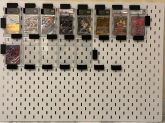IKEA Skadis Display Mount for Graded TCG Cards