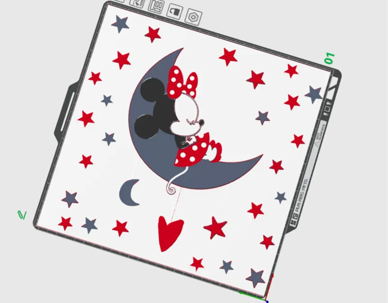 Minnie Mouse Tafel